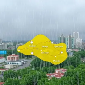 Osasco deve ter um dia com chuva em áreas específicas