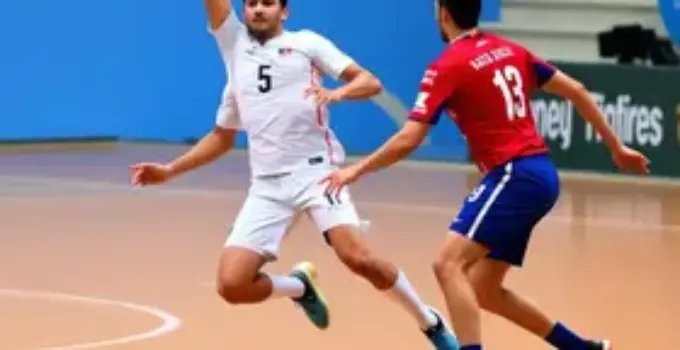 amistoso de handebol masculino