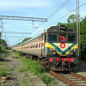 trem descarrilha na linha 8-diamante