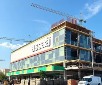 obra da terceira loja do Assaí